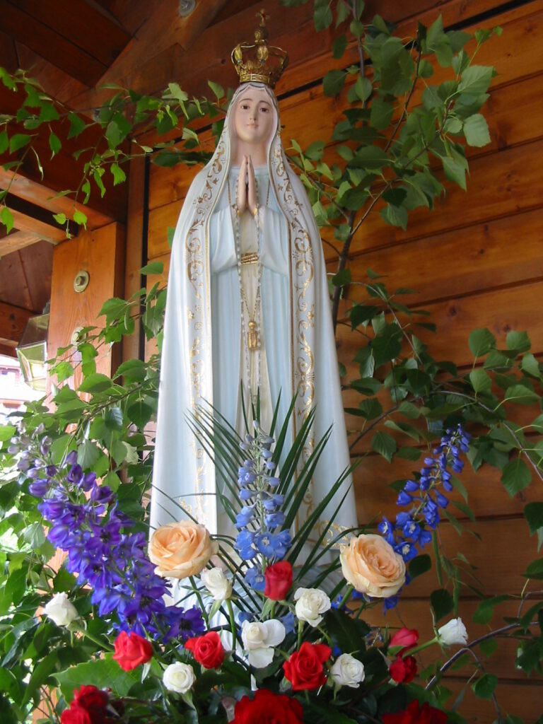 Marienstatue an der Fatimakapelle